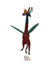 Cargar imagen en el visor de la galería, Fusion jirafa,mariposa,pavo real
